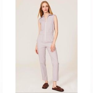 Rivet Boss Utility Jumpsuit‎ R-240 Lilac XS x-small